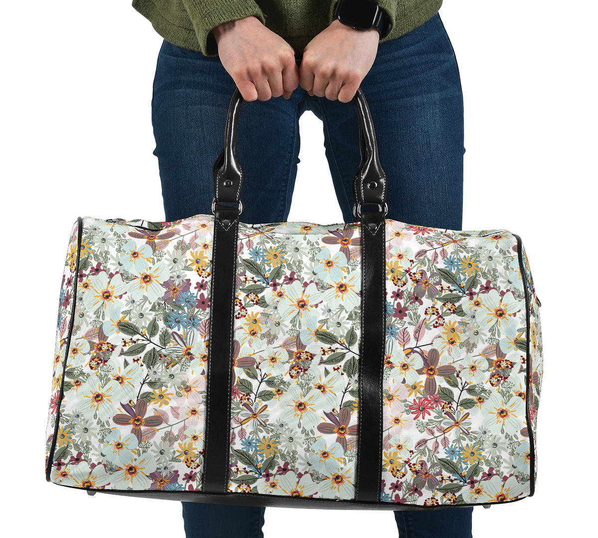 Beautiful Floral Women's Travel Bag