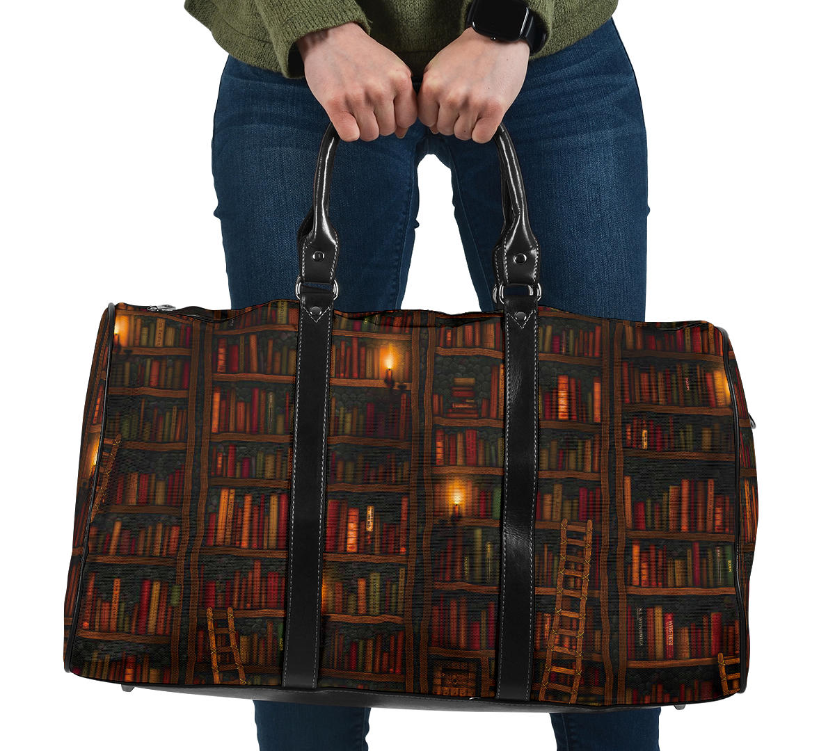 Library Book Loverm Women's Travel Bag