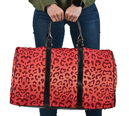 Orange Animal Women's Travel Bag