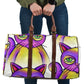 Purple Cat Women's Travel Bag