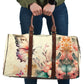 Watercolor Butterfly Floral Women's Travel Bag