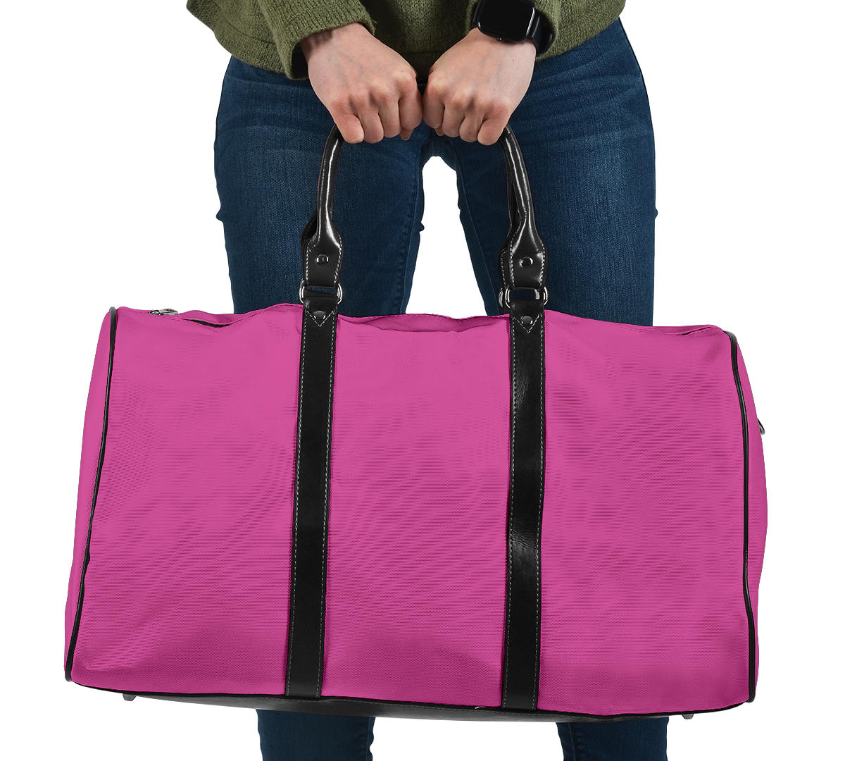 Hot Pink Women's Travel Bag