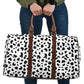 White Leopard Women's Travel Bag