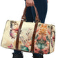 Watercolor Butterfly Floral Women's Travel Bag