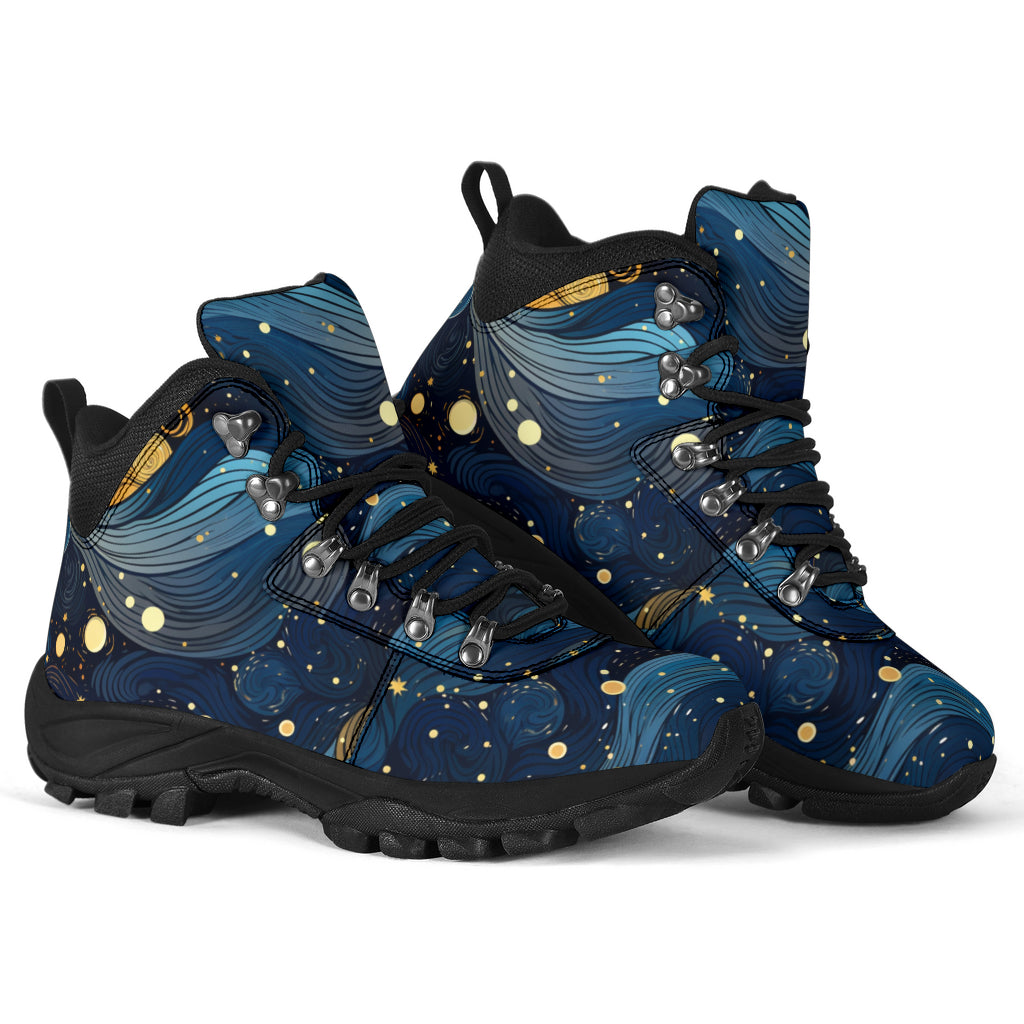 Starry Night Galaxy Women's Alpine Boots