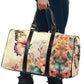 Watercolor Butterfly Floral Women's Travel Bag