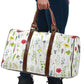 Watercolor Wildflowers Women's Travel Bag