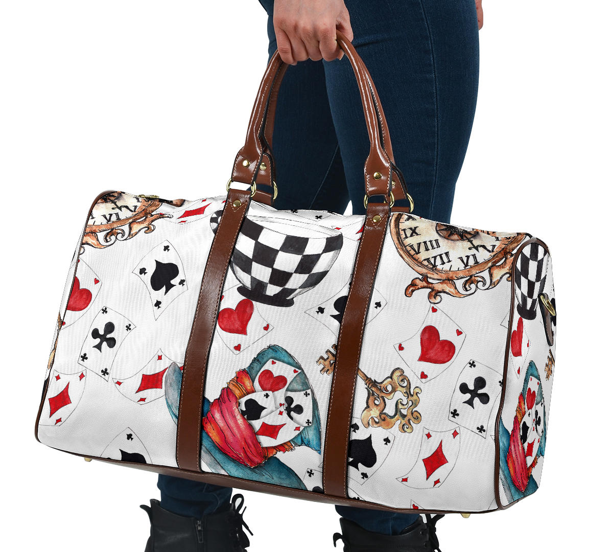 Alice in Wonderland Women's Travel Bag