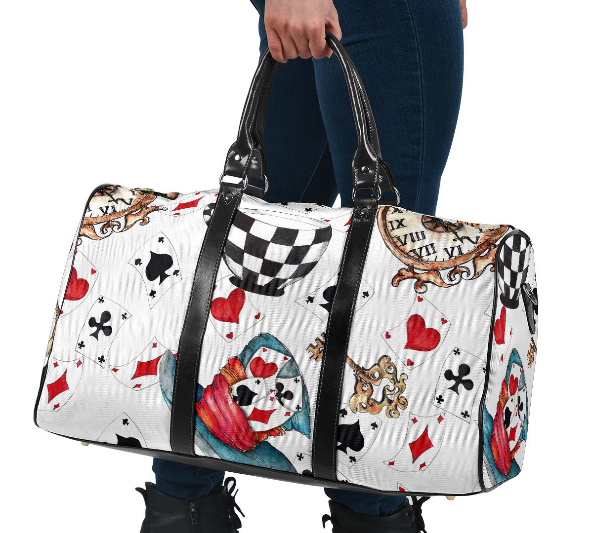 Alice in Wonderland Women's Travel Bag