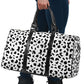 White Leopard Women's Travel Bag