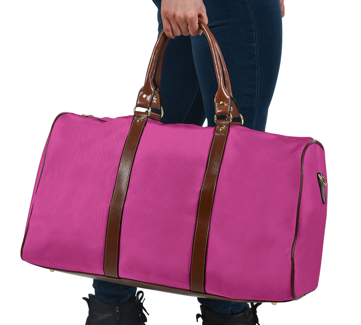 Hot Pink Women's Travel Bag