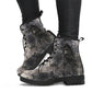 Victorian Gothic Women's Vegan Leather Combat Boots