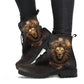 Leo the Lion Zodiac Women's Vegan Leather Boots