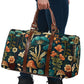 Whimsical Mushroom and Floral Art Women's Travel Bag