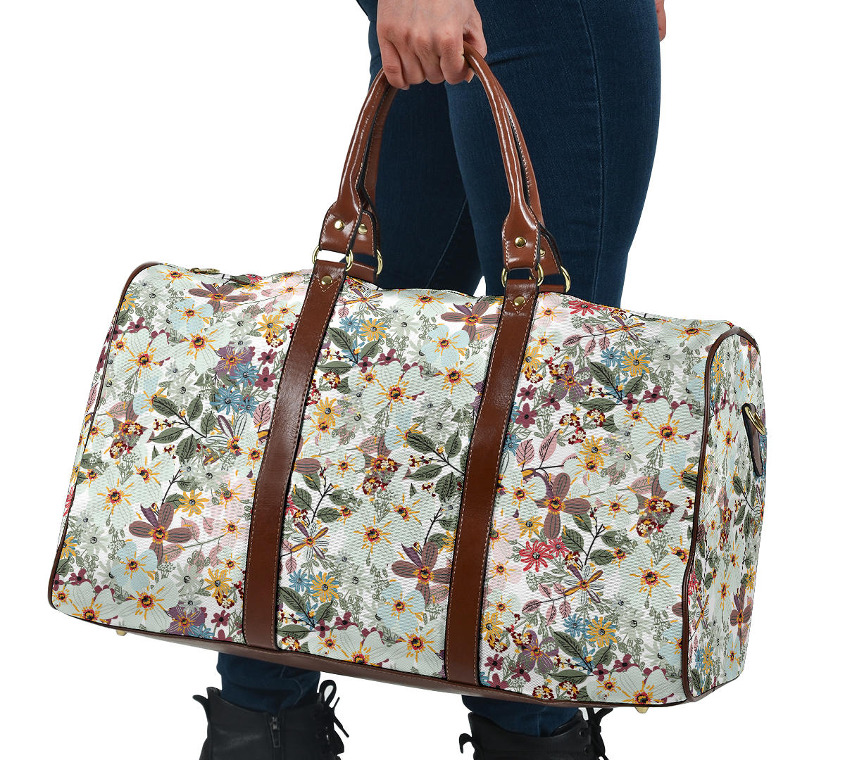 Beautiful Floral Women's Travel Bag