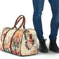 Watercolor Butterfly Floral Women's Travel Bag