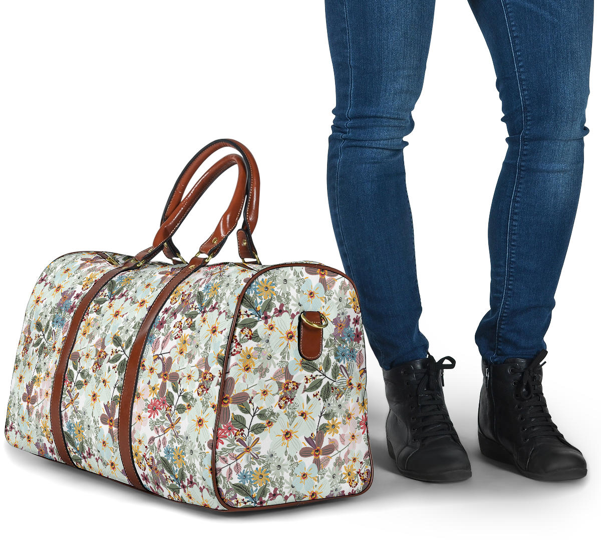 Beautiful Floral Women's Travel Bag