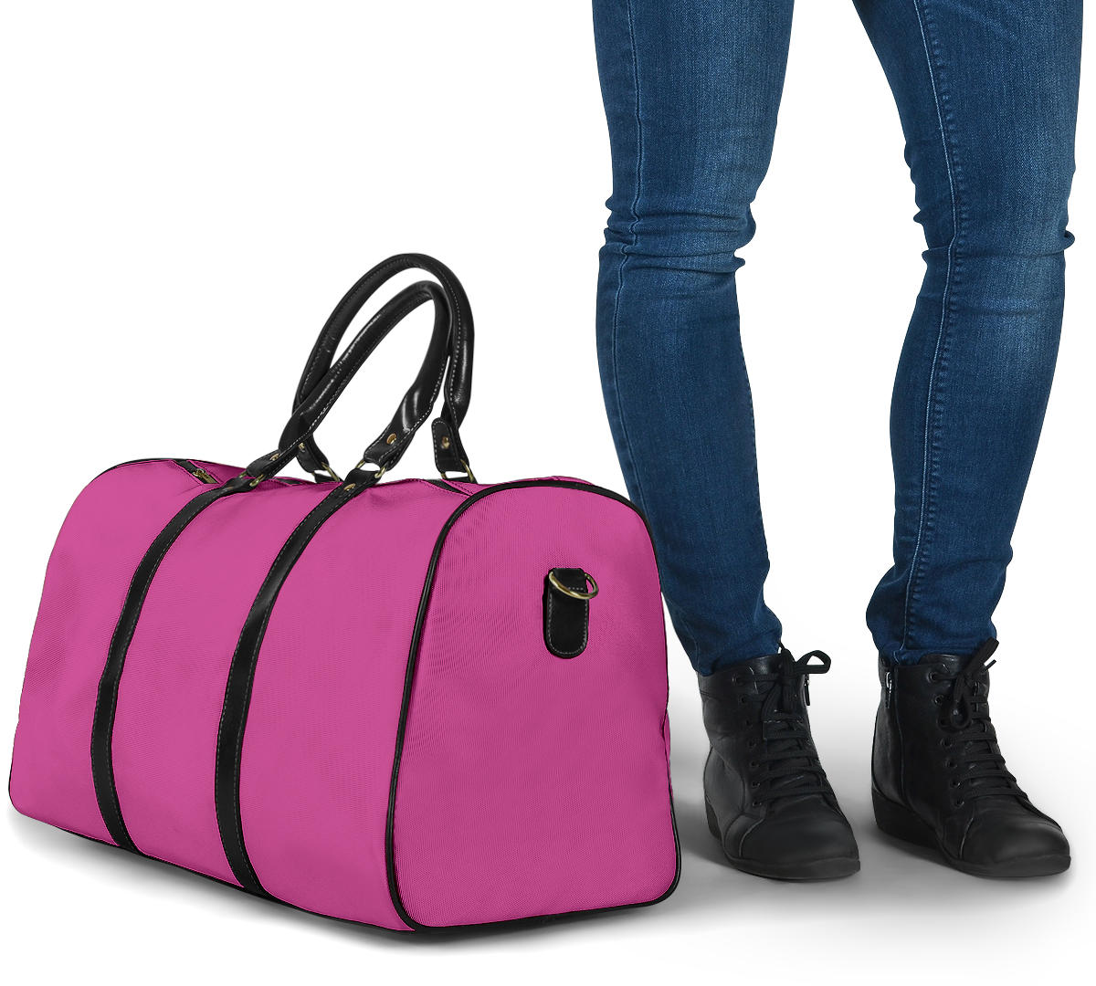 Hot Pink Women's Travel Bag