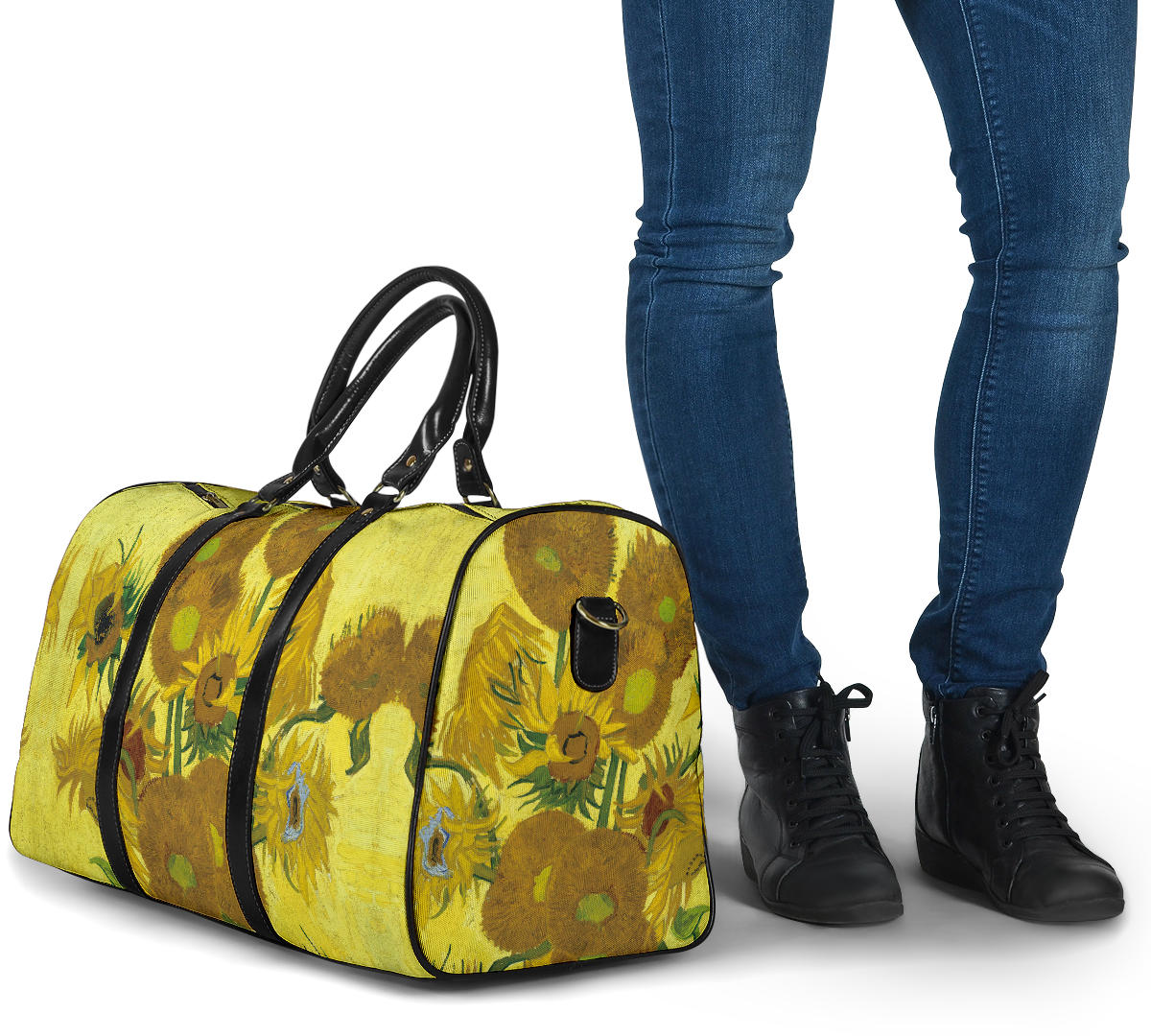 Van Gogh Sunflower Women's Travel Bag