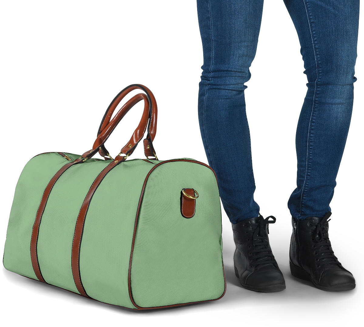 Sea Foam Green Women's Travel Bag