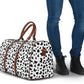 White Leopard Women's Travel Bag