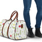 Watercolor Wildflowers Women's Travel Bag