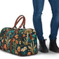 Whimsical Mushroom and Floral Art Women's Travel Bag