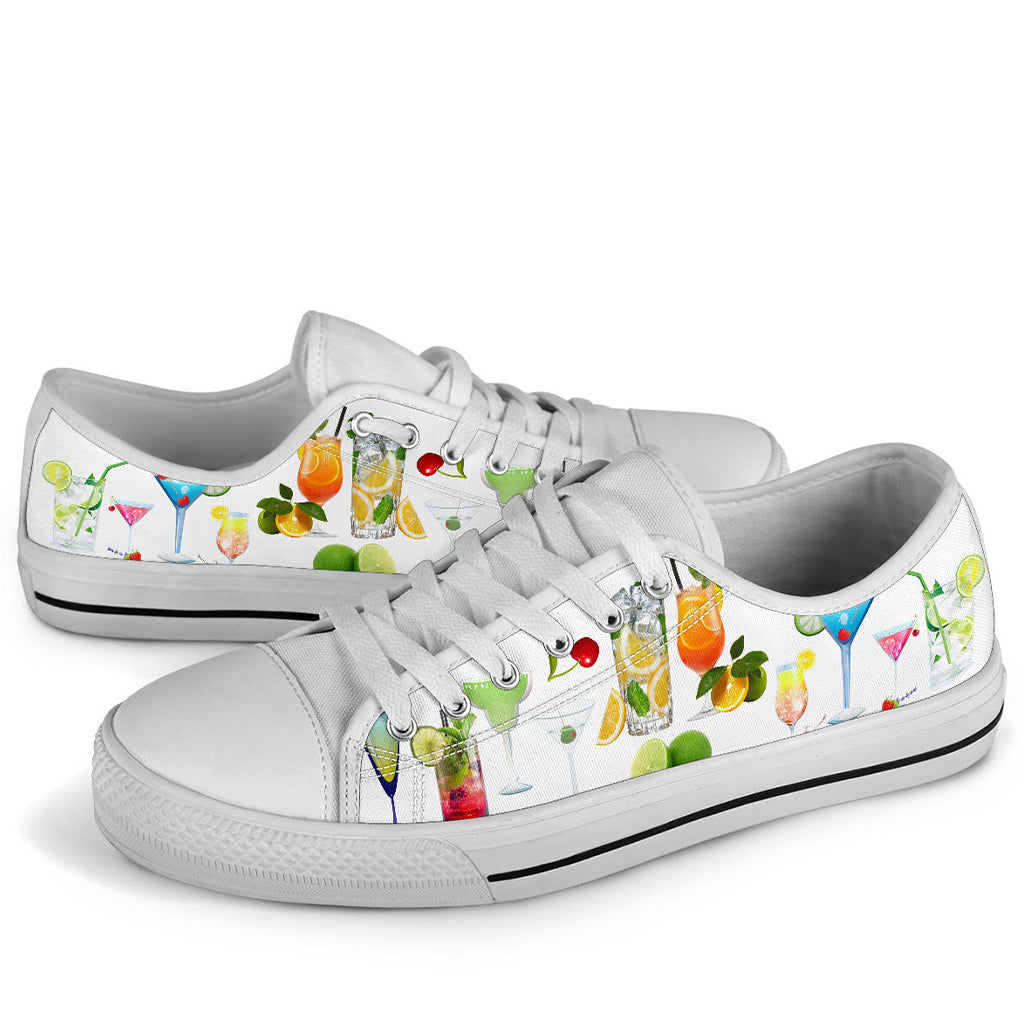 It's 5 O'clock Somewhere Women's Low Top Sneakers