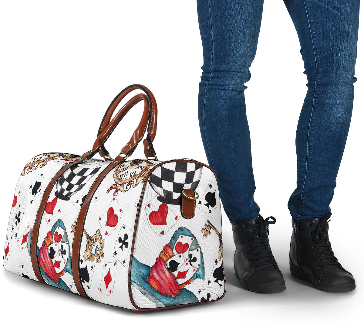 Alice in Wonderland Women's Travel Bag