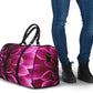 Vibrant Pink Petal Women's Travel Bag