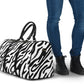 Zebra Stripe Women's Travel Bag