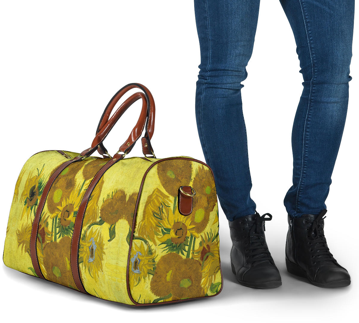 Van Gogh Sunflower Women's Travel Bag