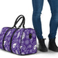 Purple Bandana Paisley Women's Travel Bag