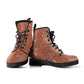 Orange Sparkle Women's Twinkle Women's Vegan Leather Combat Boots