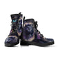 Celestial Cats Vegan Leather Combat Boots