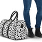 White Leopard Women's Travel Bag