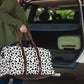 White Leopard Women's Travel Bag