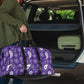 Purple Bandana Paisley Women's Travel Bag