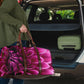 Vibrant Pink Petal Women's Travel Bag