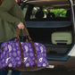 Purple Bandana Paisley Women's Travel Bag