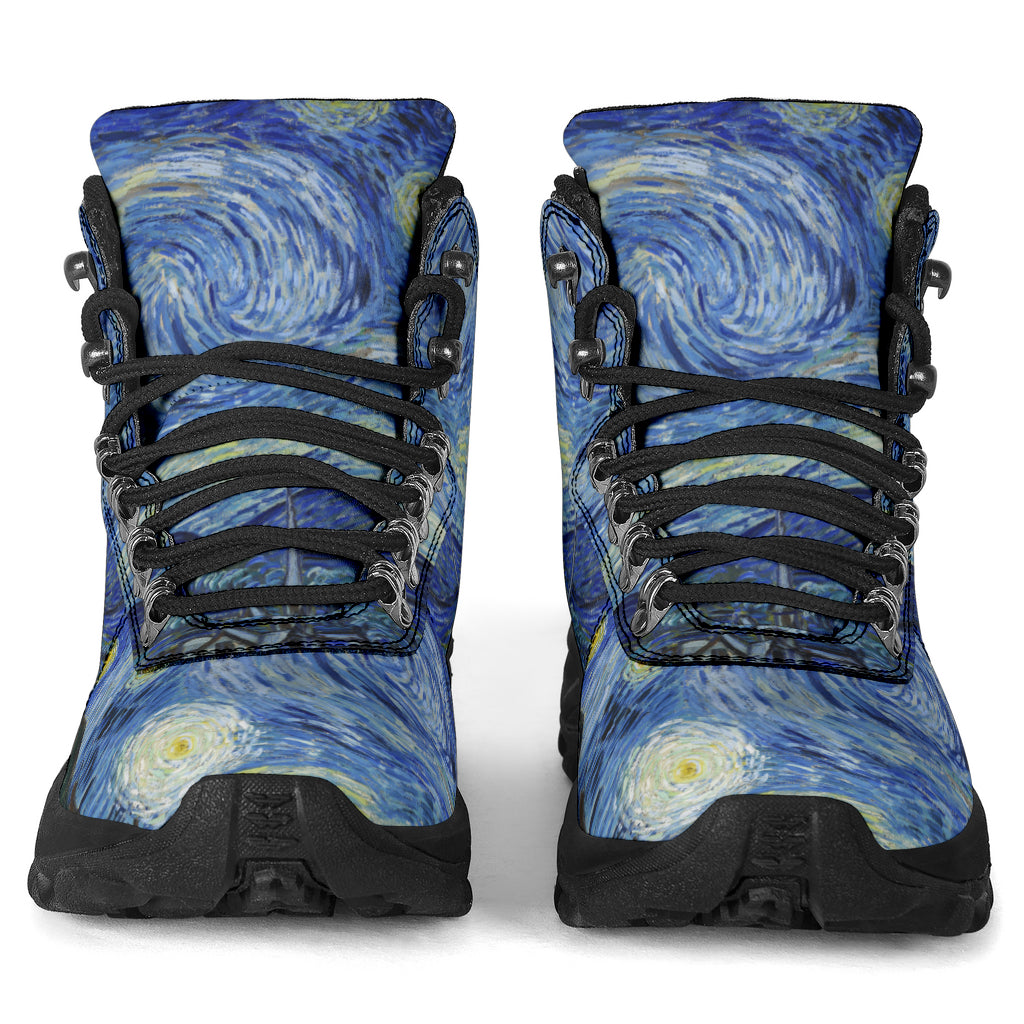 Vincent Van Gogh's Starry Night Women's Alpine Boots