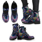 Sleepy Fantasy Garden Women's Vegan Leather Combat Boots