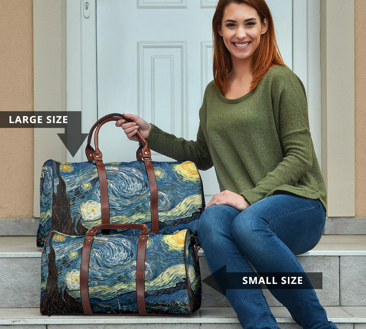 The Starry Night Women's Travel Bag