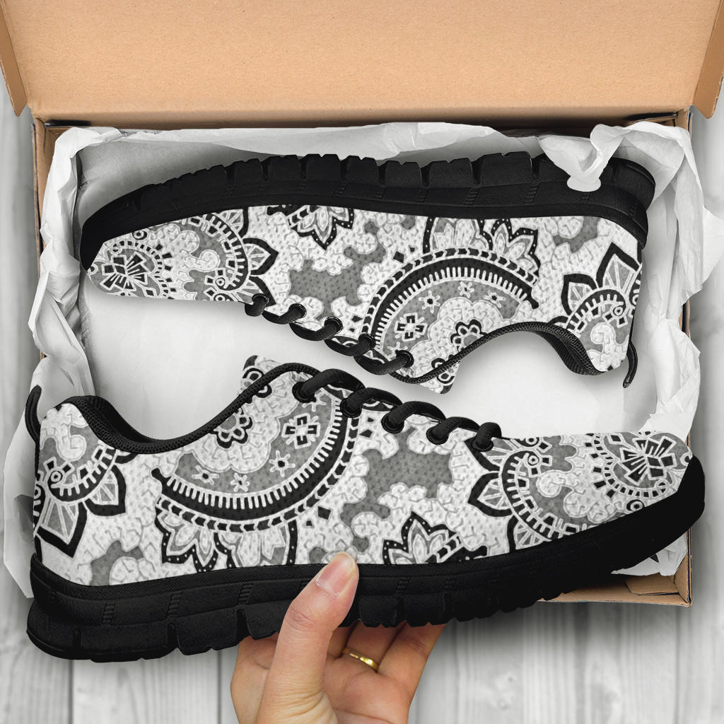 Paisley Pattern Festival Women Sneakers Shoes