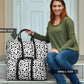 White Leopard Women's Travel Bag