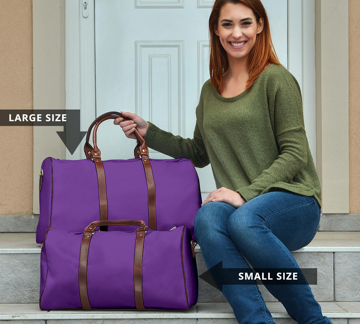 Deeep Violet Women's Travel Bag