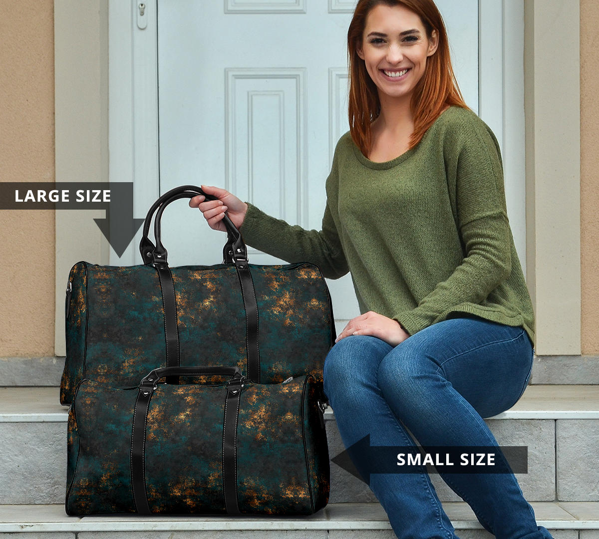 Distress Patina Women's Travel Bag