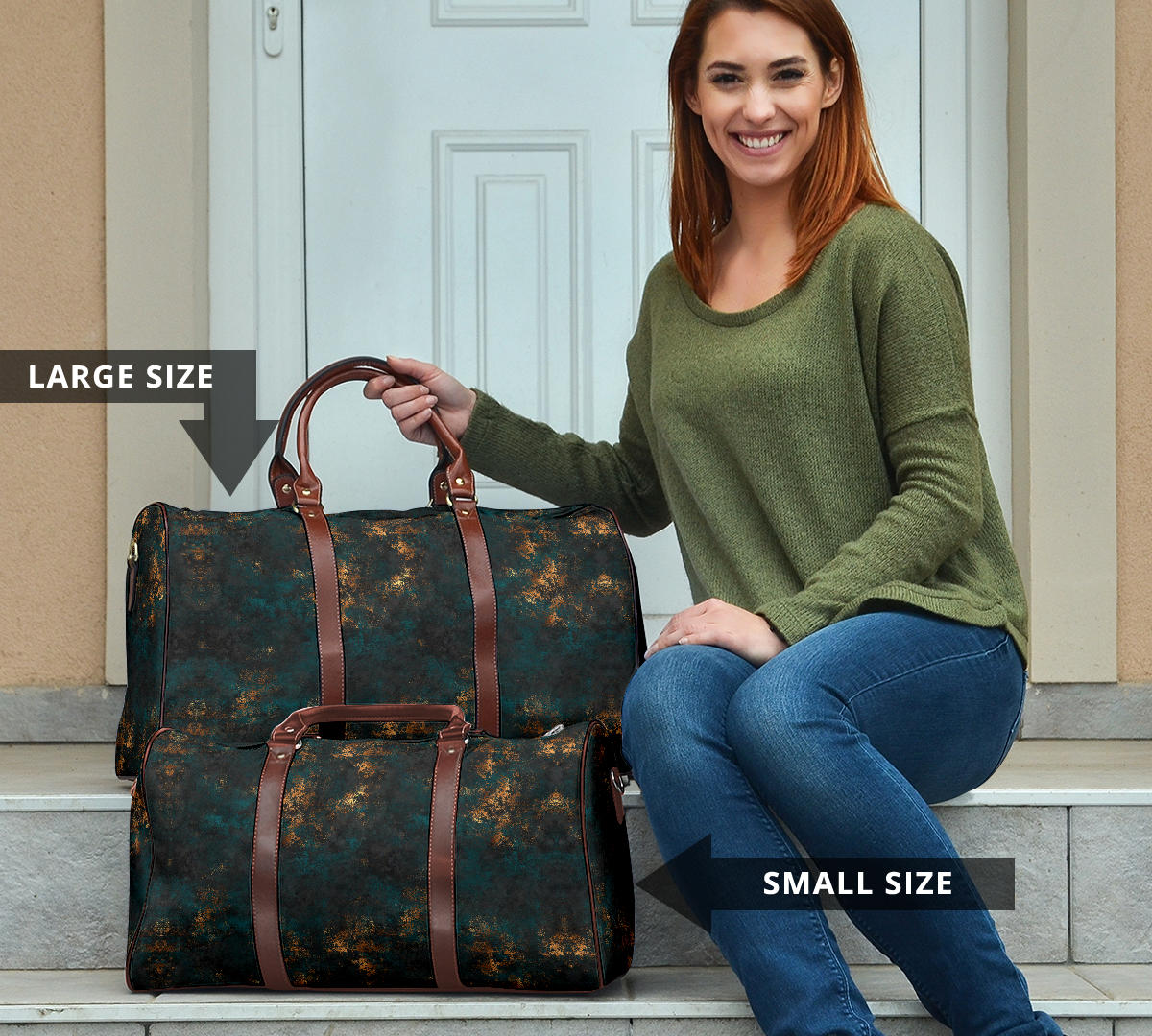 Distress Patina Women's Travel Bag