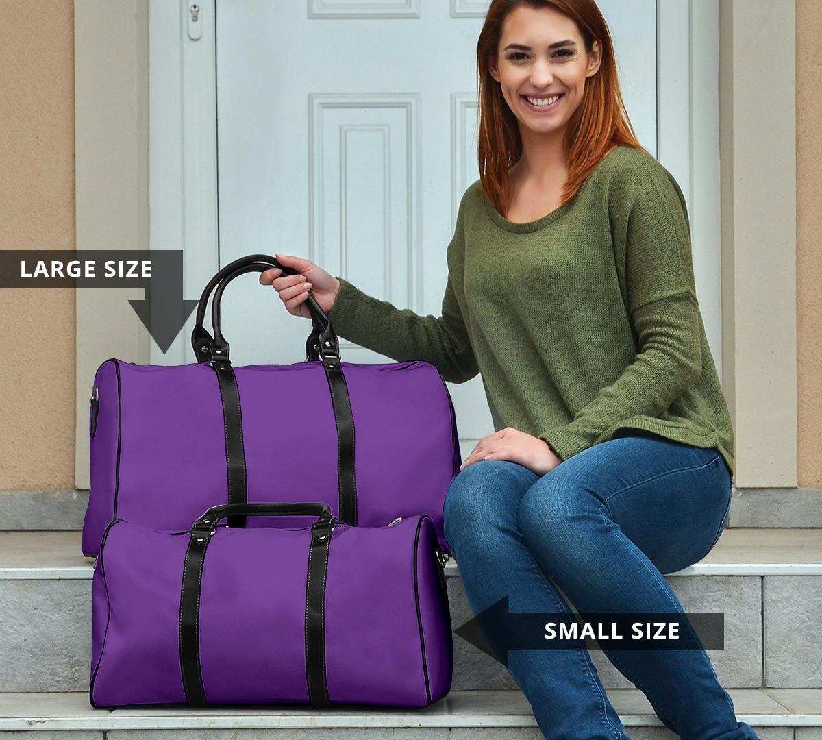 Deeep Violet Women's Travel Bag