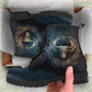 Taurus the Bull Zodiac Vegan Leather Boots